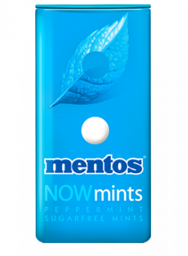 Mentos Now Mints Peppermint Buy It At Nonstopsaving - Mentos (600x816), Png Download