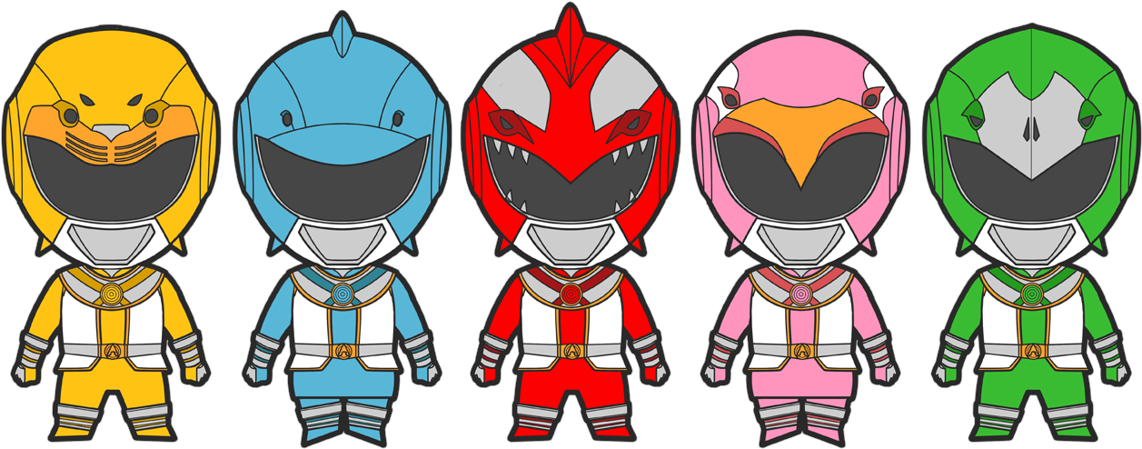 Power Ranger Cartoon Png - Power Rangers Cartoon Png (1280x501), Png Download