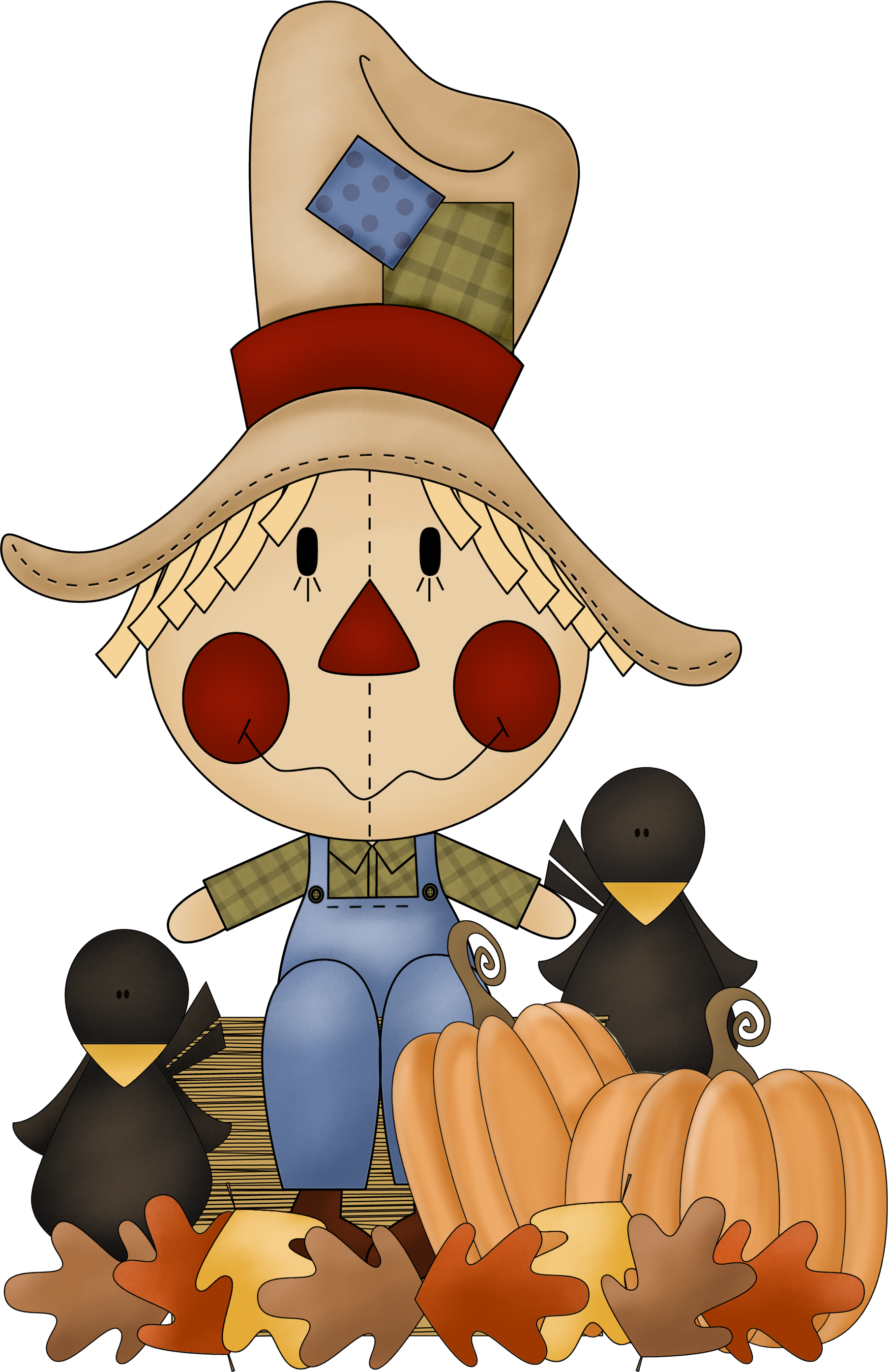 Scarecrow * Make A Scarecrow, Fall Clip Art, Halloween - Scarecrow Clipart Transparent Background (1806x2788), Png Download