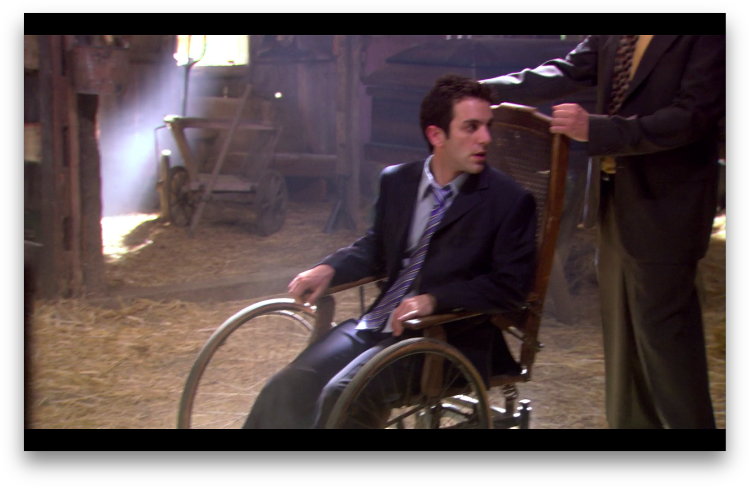 Otherdid Nana Blossom Get Her Wheelchair From Schrute - Gentleman (1552x1012), Png Download