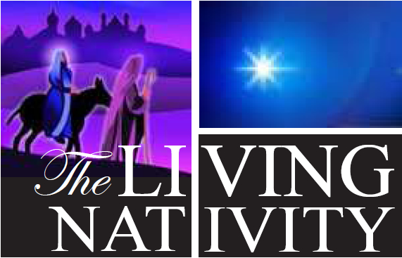 Riverdale Living Nativity Fi - Joseph On A Donkey (1140x600), Png Download