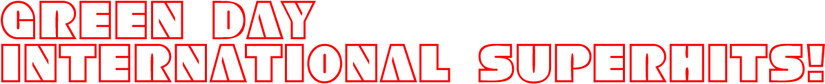 Green Day 'international Superhits ' - Hug U (1200x300), Png Download