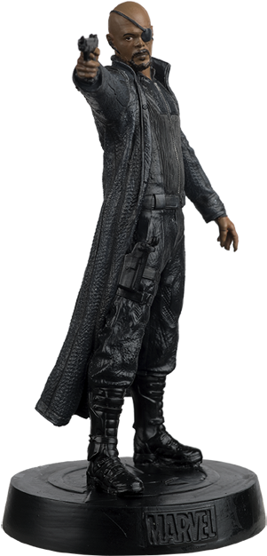 Nick Fury - Figurine (647x639), Png Download