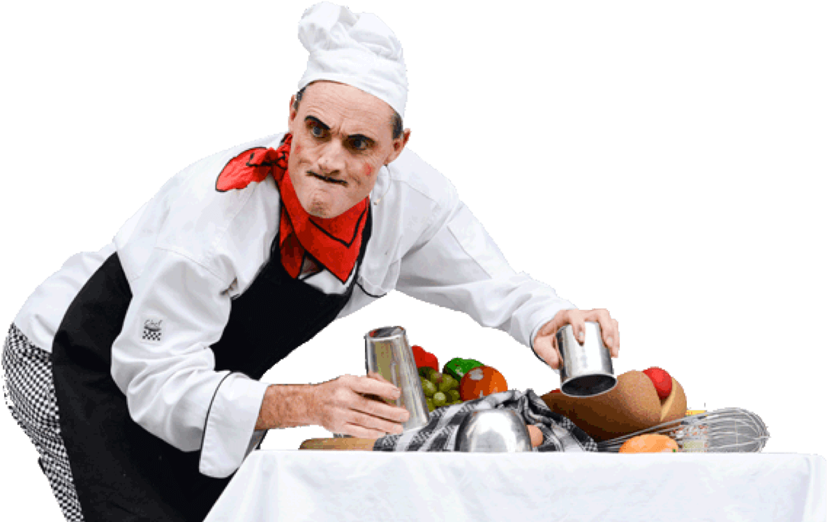 Characters By Nick - Culinary Art (1355x749), Png Download