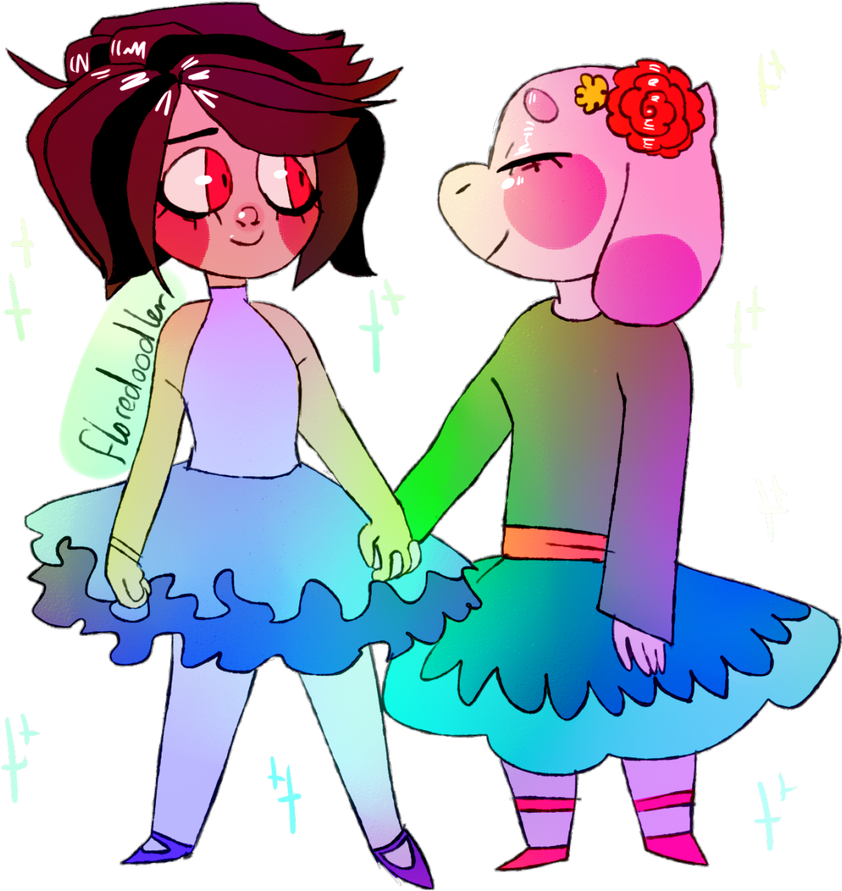 Its Finally Done - Digitale Papyrus Flor Chara Frisk Gaster Sans Undertale (1280x1304), Png Download