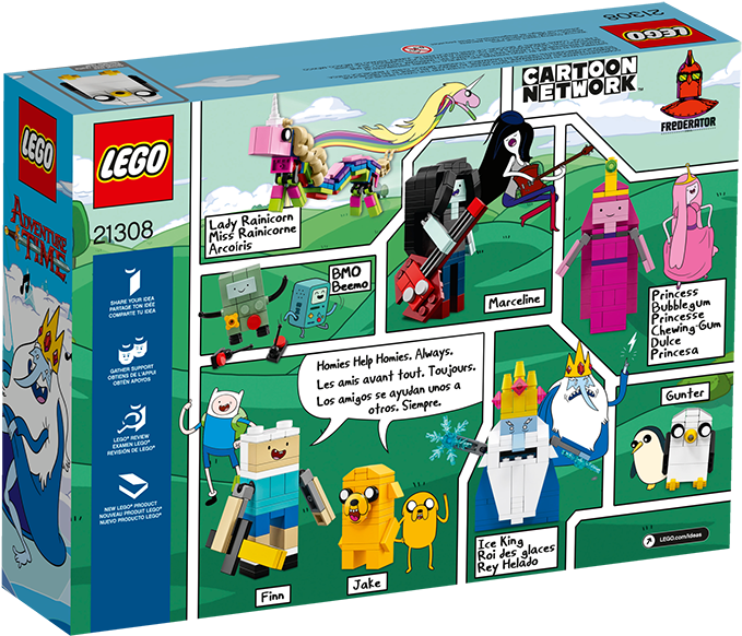 21308 Box1 V39 21308 Prod 21308 Web Pri 21308 Box5 - Lego Adventure Time (1000x750), Png Download