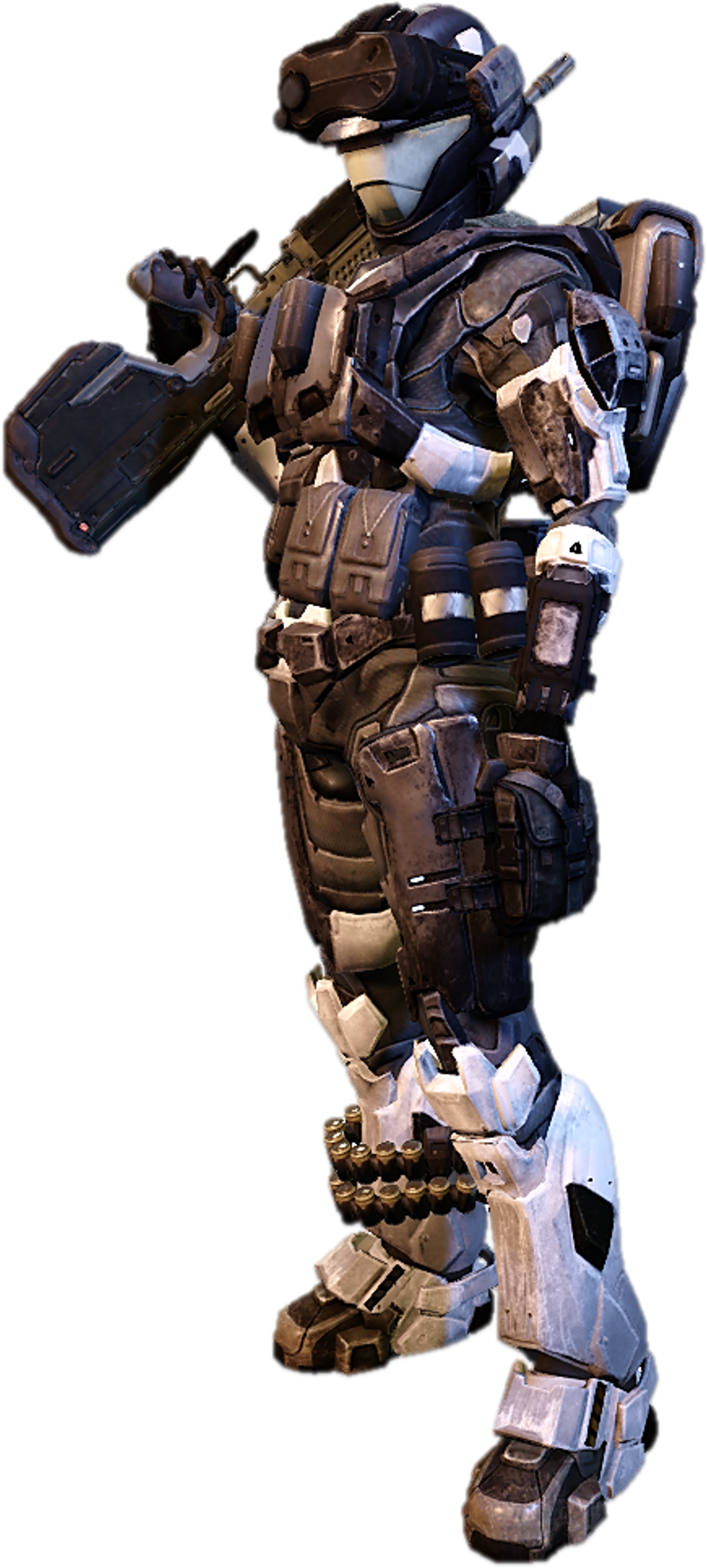 Andra-d054 - Military Robot (1540x3389), Png Download