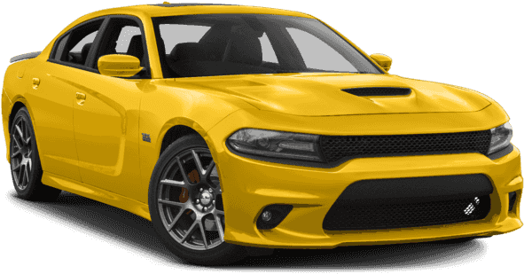 Dodge Png Image With Transparent Background - Dodge Charger Scat Pack Yellow (640x480), Png Download