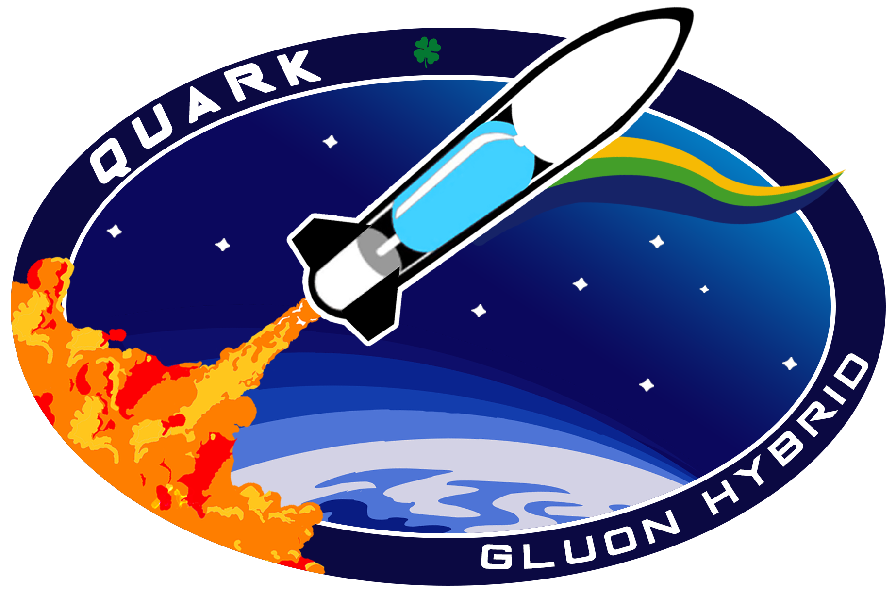 Focusing On The Development Of Hybrid Rockets, The - Graphic Design (2500x2000), Png Download