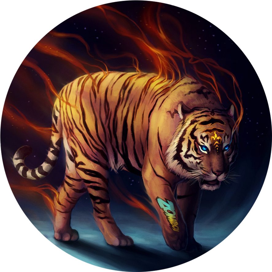 Legendary "doublesplit Presplit" Agar - Tiger Wallpaper Iphone 7 Plus (1000x1000), Png Download