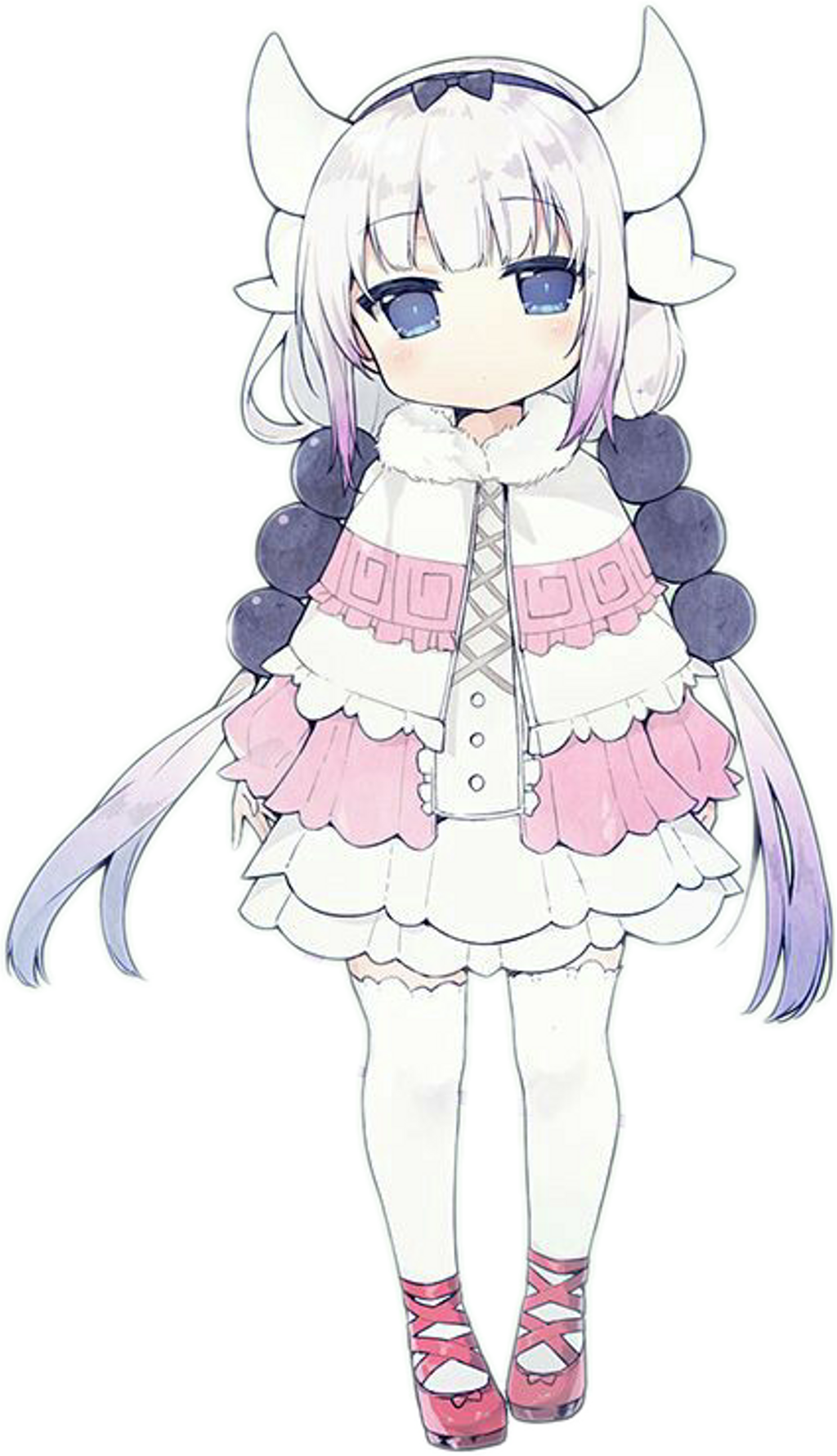 Report Abuse - Miss Kobayashi's Dragon Maid (1024x1781), Png Download
