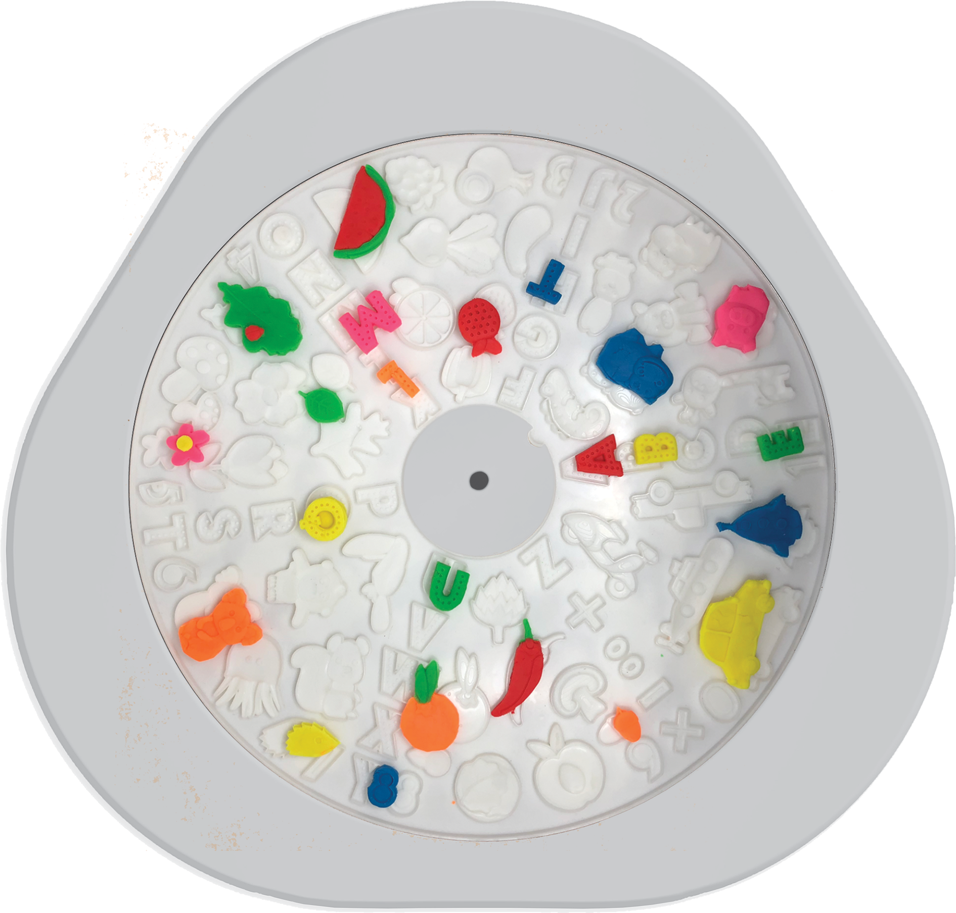 Double-sided Play Dough Board - Circle (1920x1920), Png Download