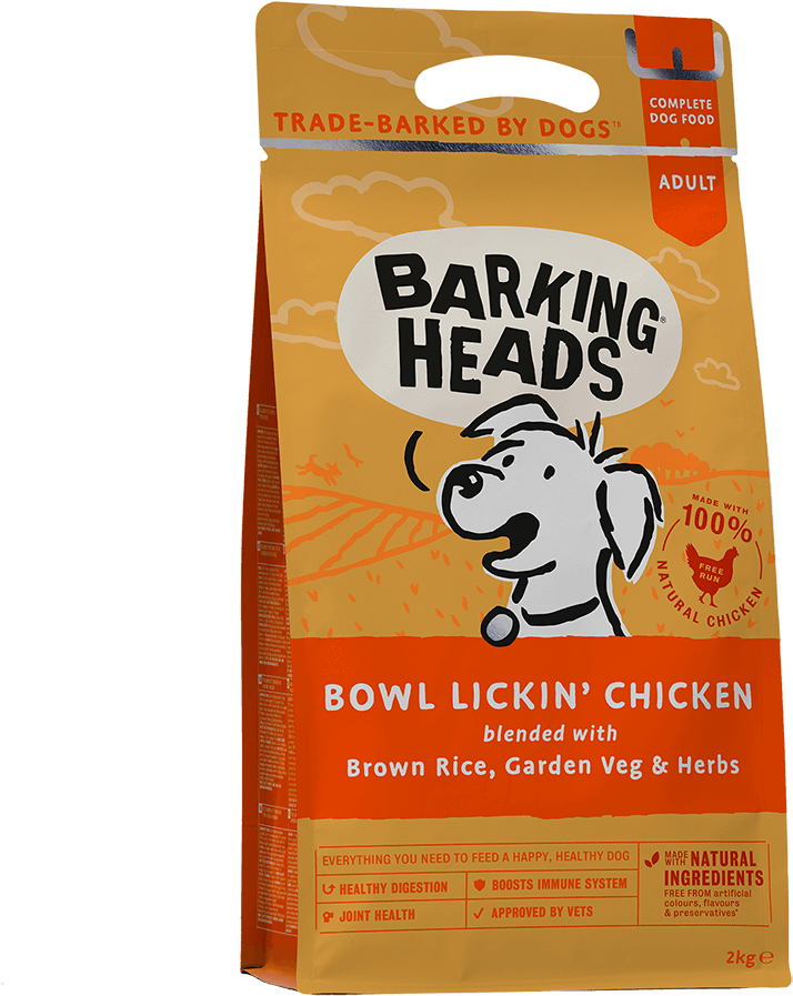 Barking Heads Bowl Lickin Chicken (1000x1000), Png Download