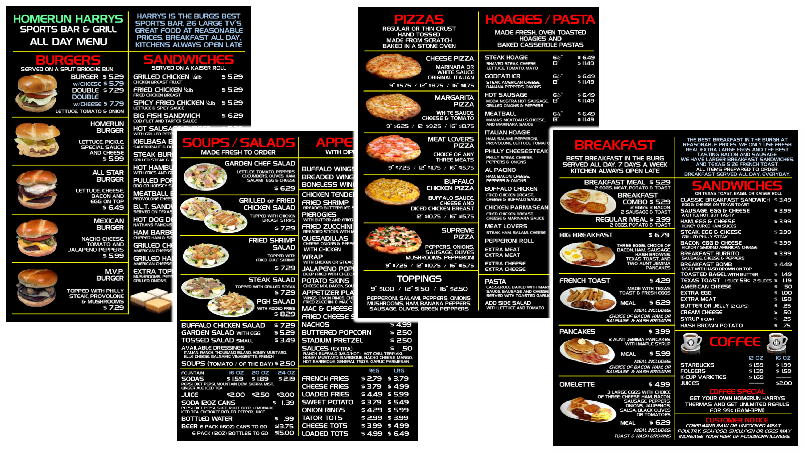 2018 Menu - Revised - Pdf - - Ramen (804x452), Png Download
