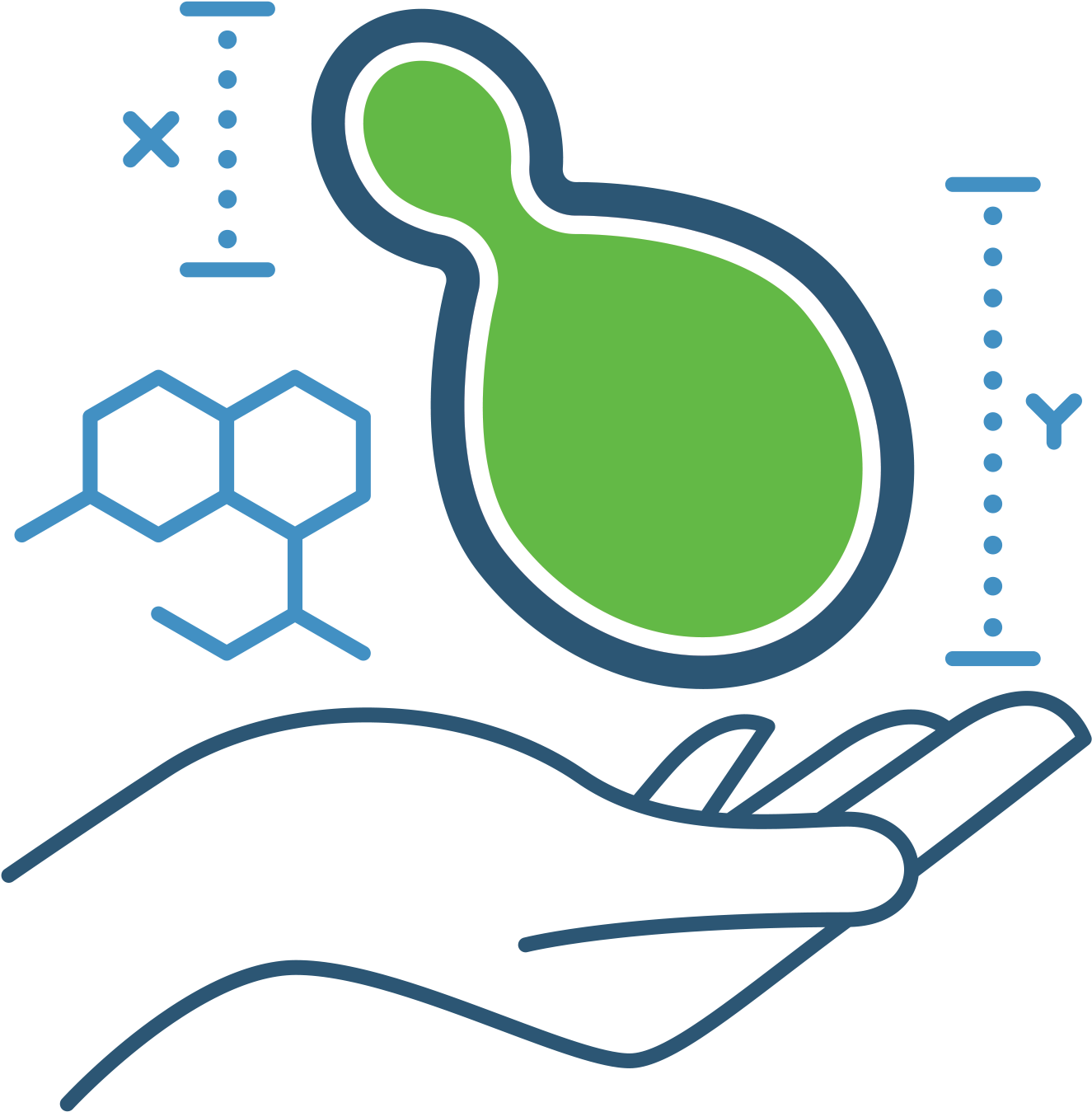 Xylogenics Is A Premier Innovator In The Bio-chemical - Yeast Draw (1800x1800), Png Download