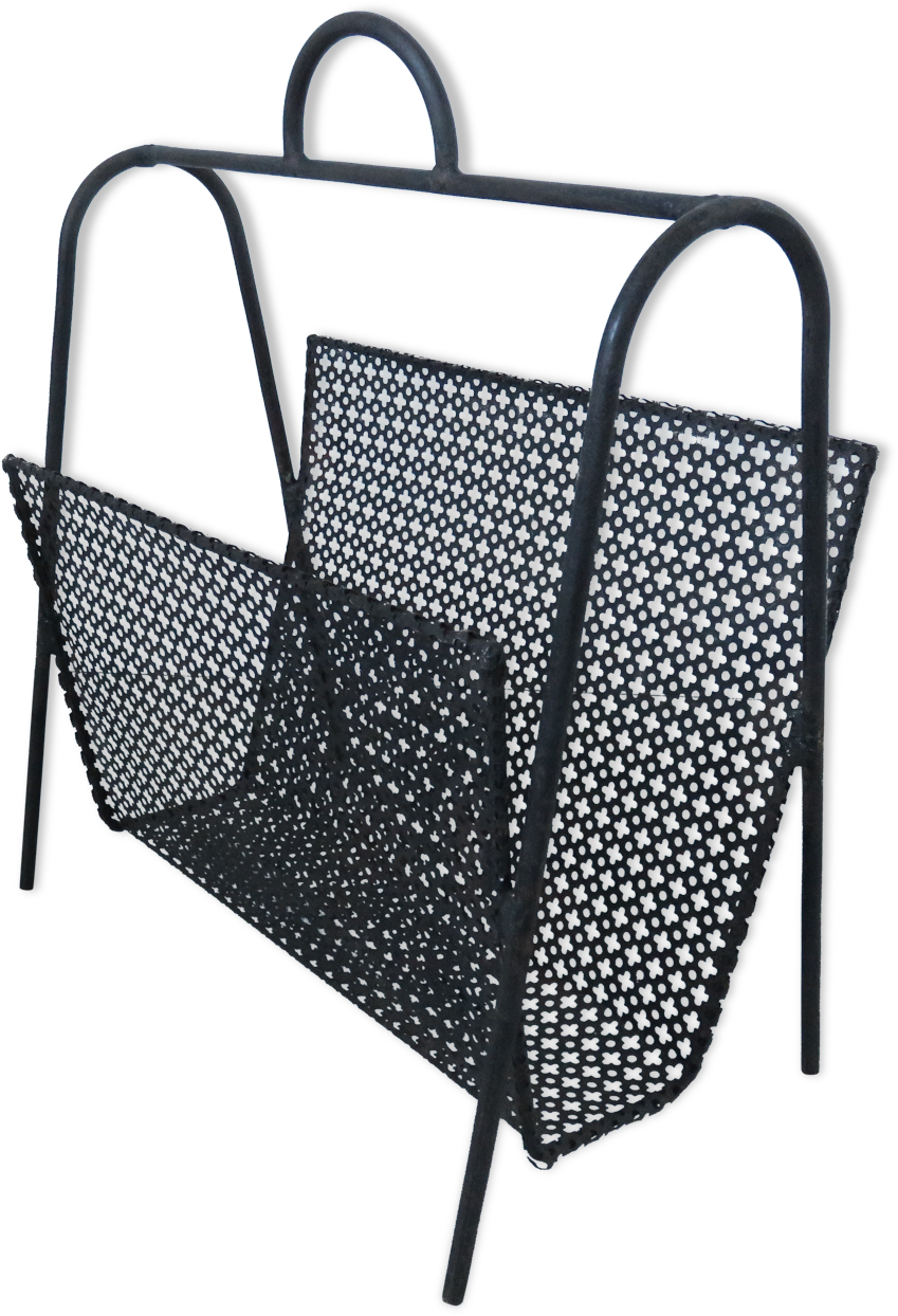 Door Magazines Perforated Metal Clover 50s 60s - Club Chair (1457x1457), Png Download