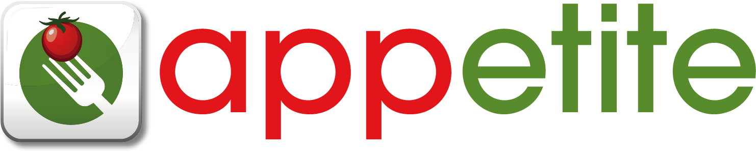 Appetite The Mobile App For Ordering Takeaway Food - Appetite Logo (1575x473), Png Download