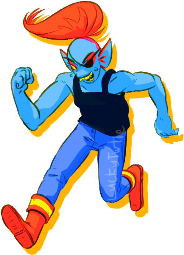 Didn't Know What I Was Doing Here But I Liked The Pose - Cartoon (870x1057), Png Download