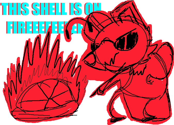 The Next Meme Also Tends To Have Rune-like Writing - Cartoon (700x500), Png Download