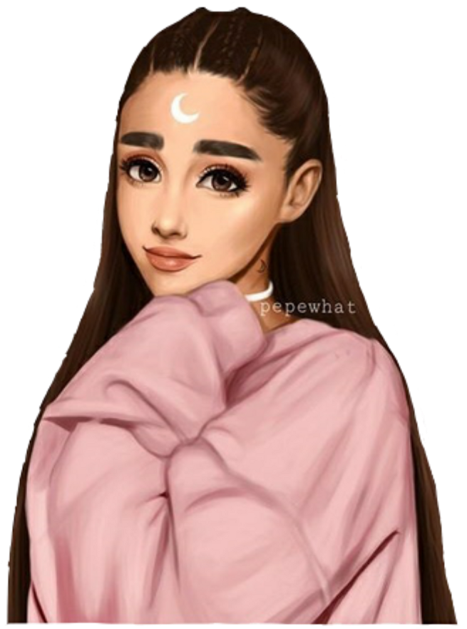 Ariana Grande Clipart Cute - Ariana Art (1024x1024), Png Download