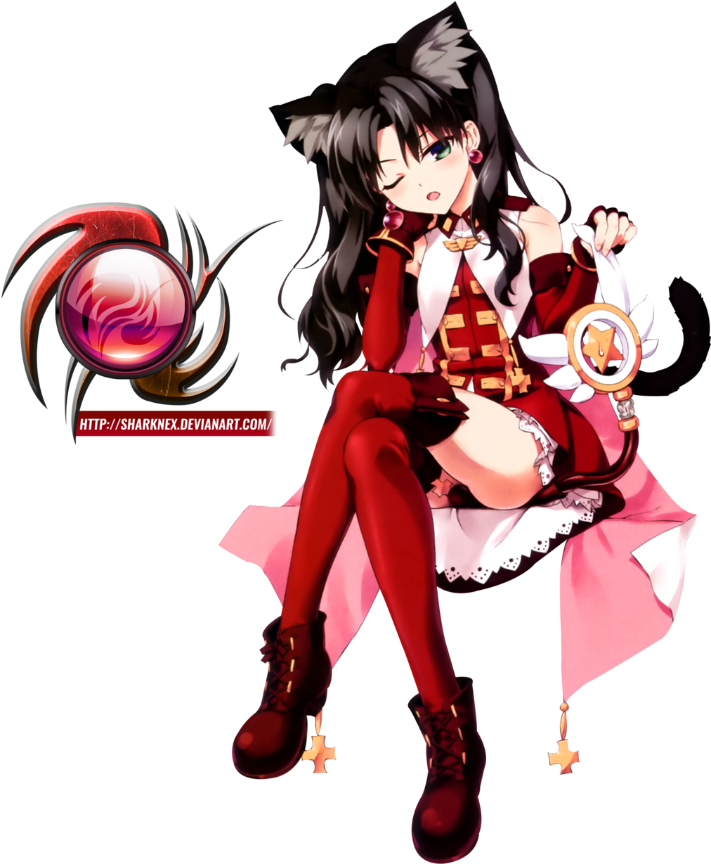 Tohsaka Rin, Character Concept, Saga, Anime Characters, - Rin Tōsaka (1024x1242), Png Download