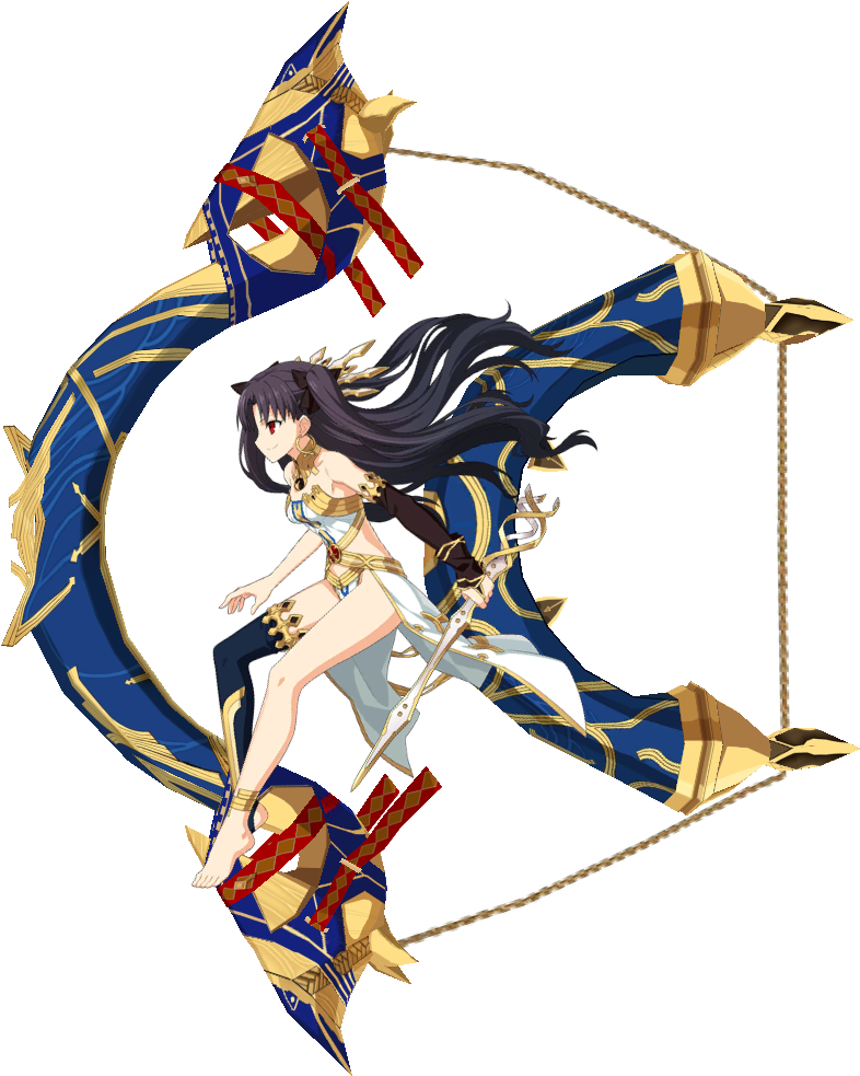 Spoiler - Fate Grand Order Ishtar Render (835x1032), Png Download