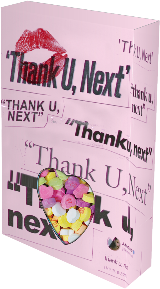 Candy Hearts Digital Album - Book Cover (1024x1024), Png Download
