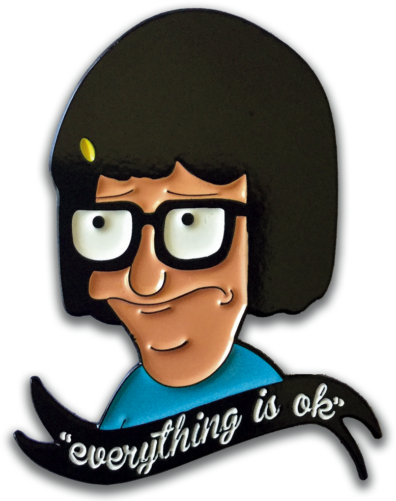 Image Of "everything Is Ok" Tina - Cartoon (1000x1000), Png Download