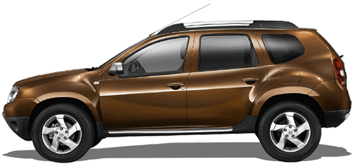 Neumáticos Dacia Duster - Dacia Duster Thule Box (948x340), Png Download