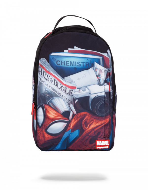 Sprayground Spiderman Peter Parker Front - Sprayground Day In The Life Of Pete (600x766), Png Download