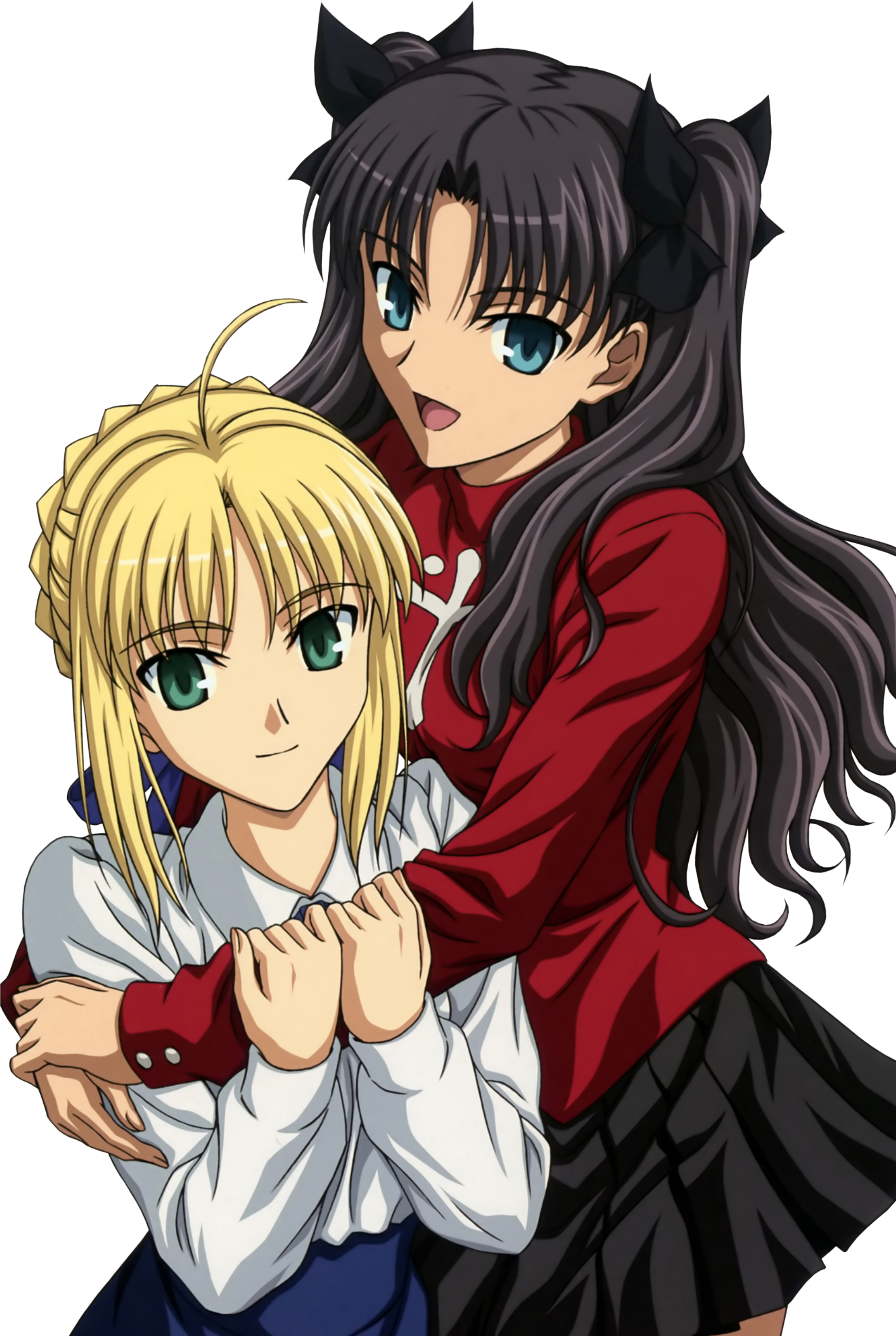 Fate Stay Night Girl (2212x3318), Png Download