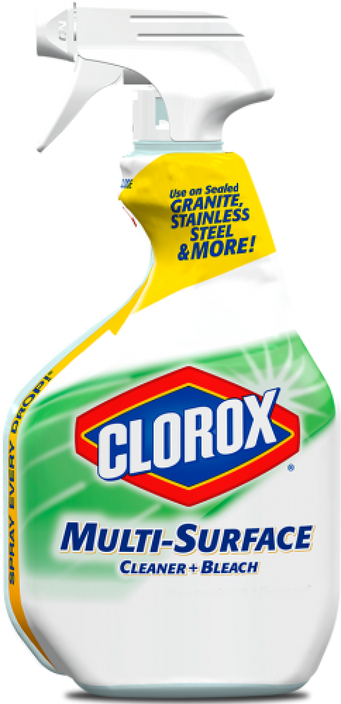 Go For It With Clorox® Multi-surface Cleaner Bleach - Clorox Company (484x1000), Png Download
