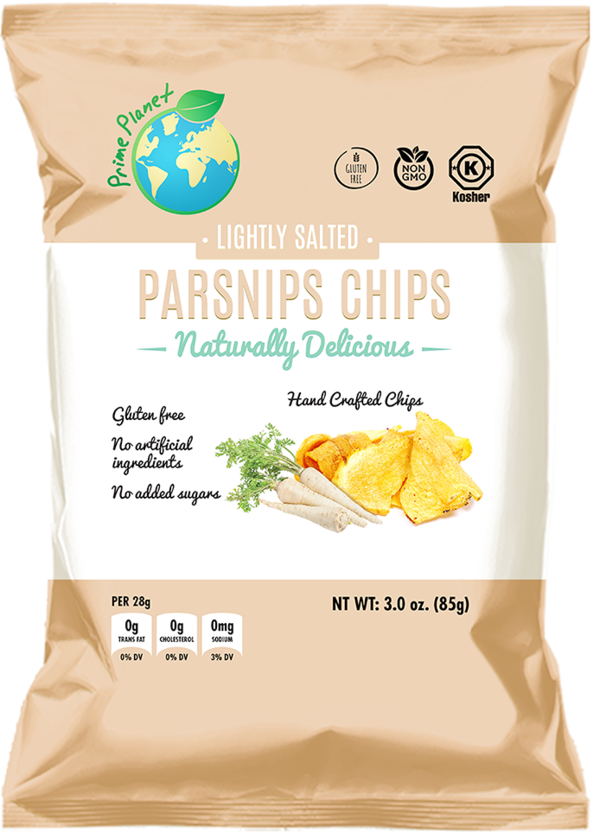 Prime Planet Parsnips Chips - Natural Foods (600x833), Png Download
