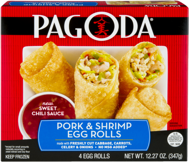 Meals - Pagoda Egg Rolls (700x700), Png Download