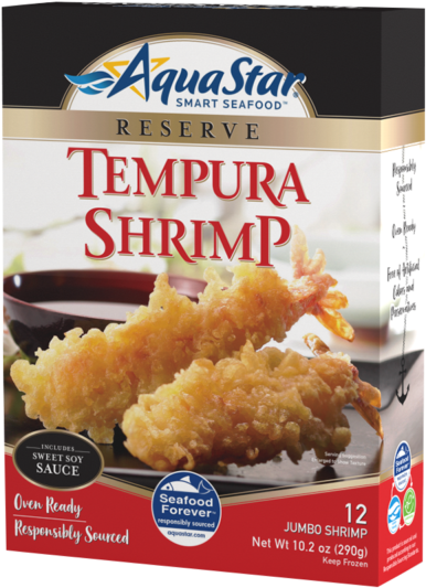 Tempura Shrimp With Sweet Soy Sauce - Aqua Star (600x731), Png Download