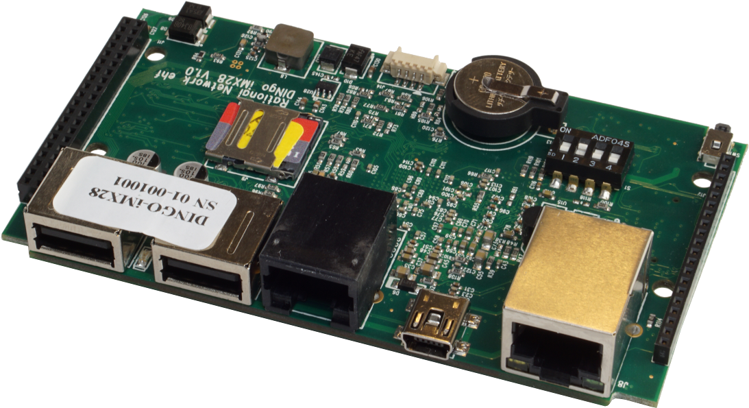 Dingo Computer Imx28 3d Medium - Electronic Component (1131x650), Png Download