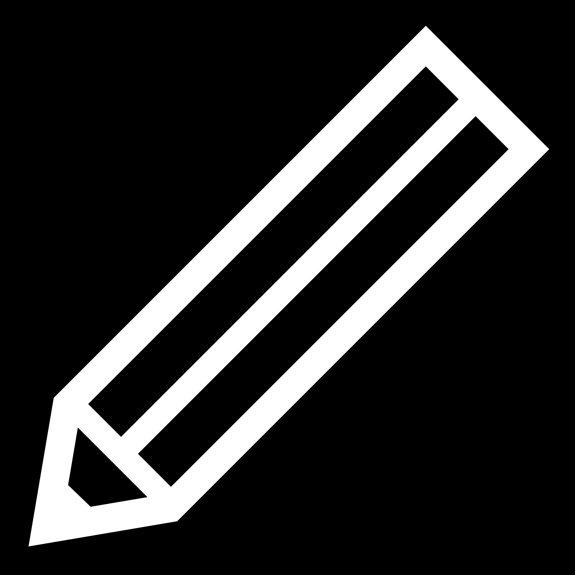 No Royalties - Pen Icon White Png (2000x2000), Png Download