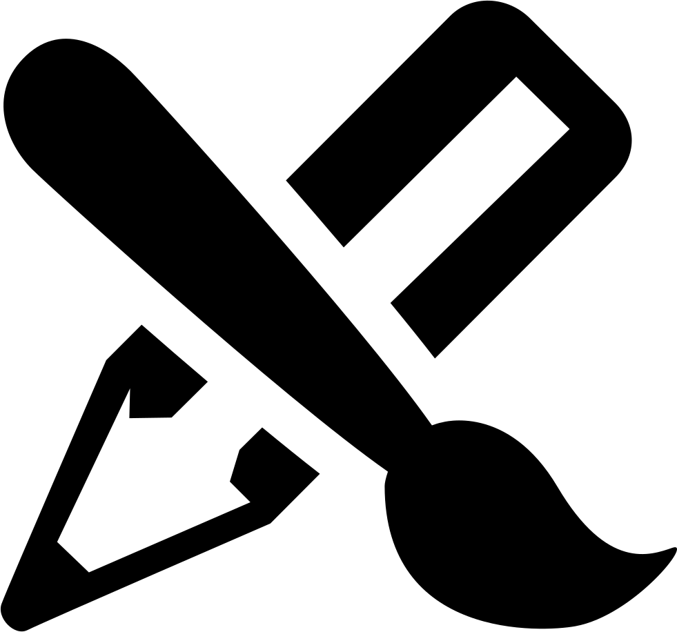 Png File - Brush Pencil Icon Png (981x916), Png Download