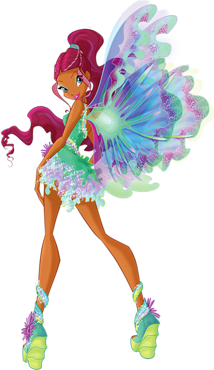 Believethewinx - Winx Club Mythix Aisha (493x764), Png Download