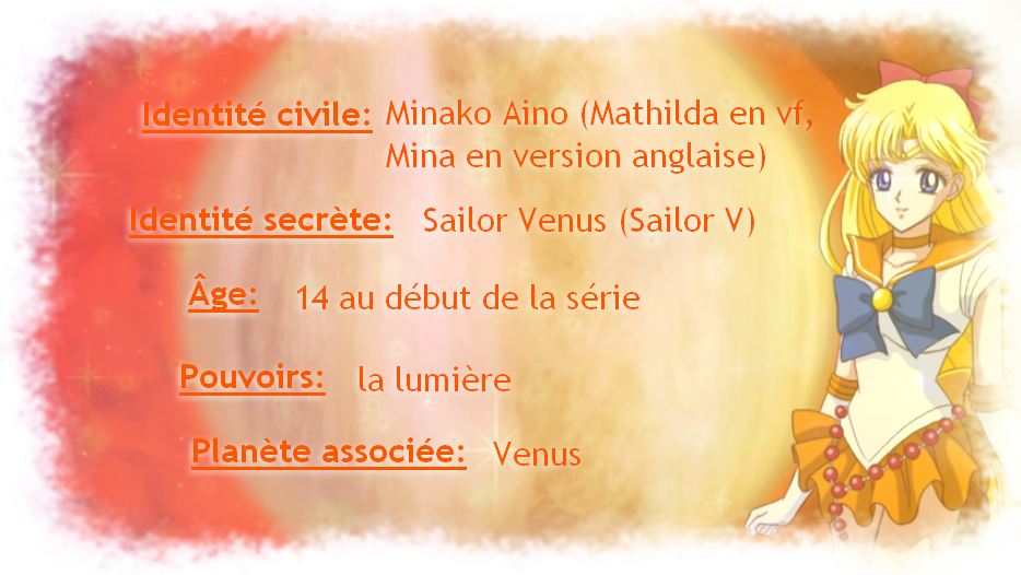 Présentation De Sailor Venus - Cartoon (934x526), Png Download