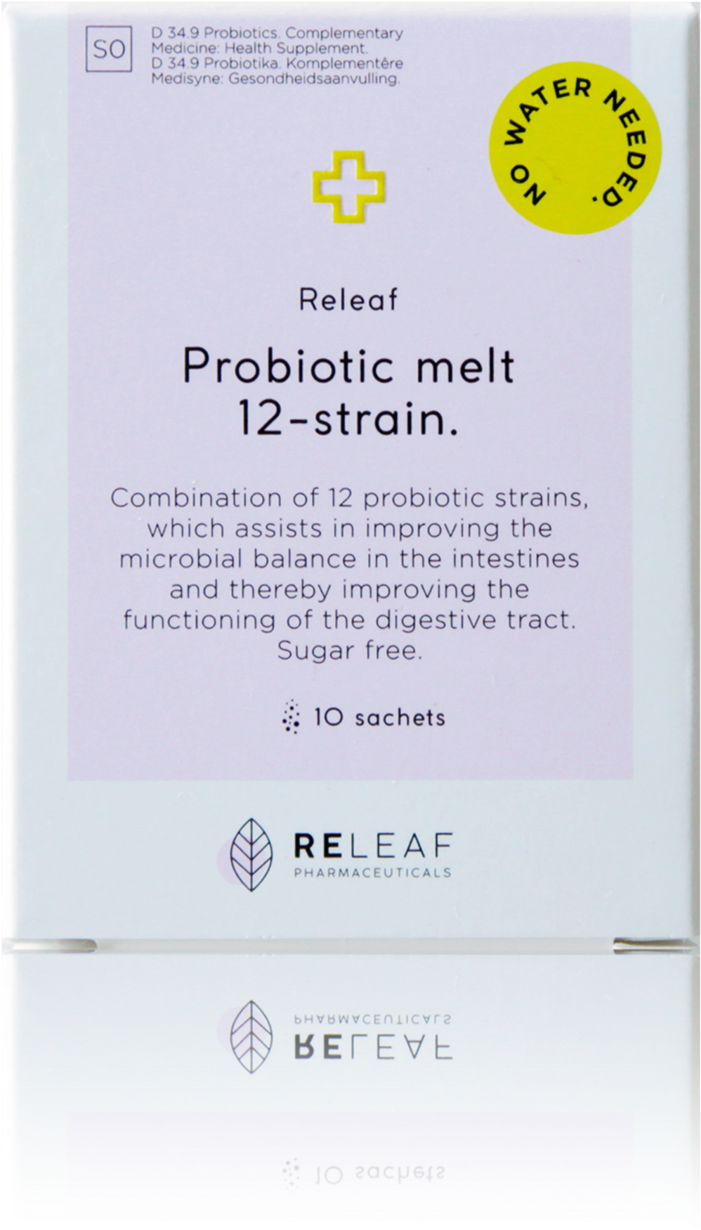 Probiotic Melt - Ink (1000x1894), Png Download