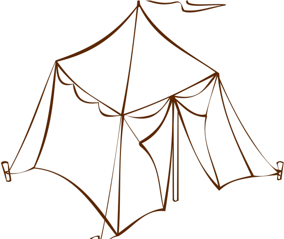 Tent Clipart Icon - Tent Clip Art (640x480), Png Download
