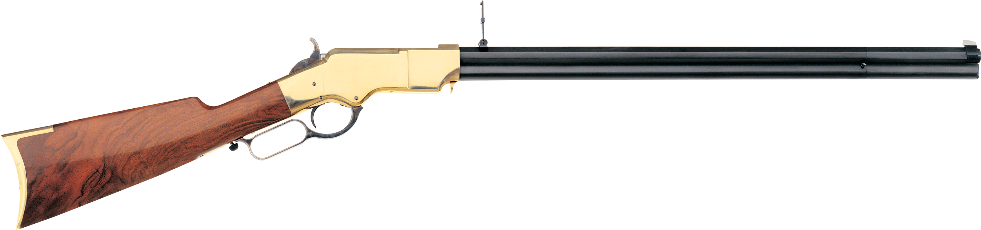 1860 Henry Rifle (3410x1200), Png Download