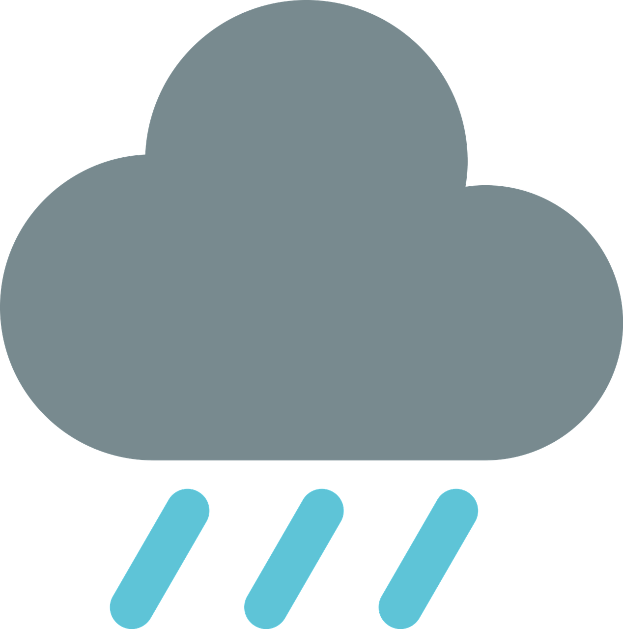 Cloud Cloudy Rain - 날씨 일러스트 Png (1268x1280), Png Download