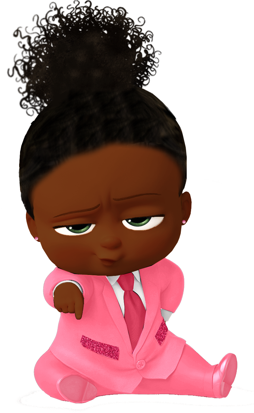 Download Boss - Black Girl Boss Baby PNG Image with No Background - Download Boss - Black Girl Boss Baby PNG Image with No Background -