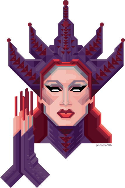 “greetings Earth Queens - Illustration (720x720), Png Download