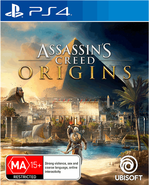 Assasin Creed Origins Ps4 (600x600), Png Download