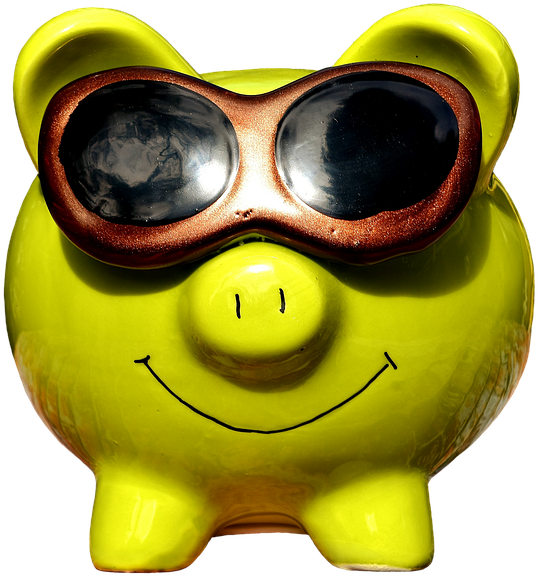 Como Ganhar Dinheiro Na Internet Com A Monetizze - Piggy Bank (640x605), Png Download