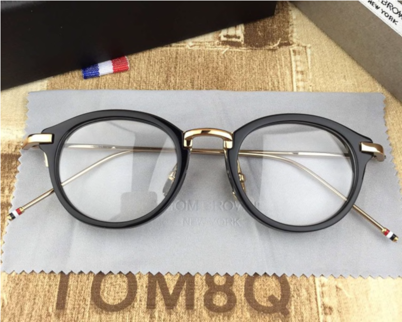 Men's High Quality Round Glasses Optical Frame - Circle (800x800), Png Download