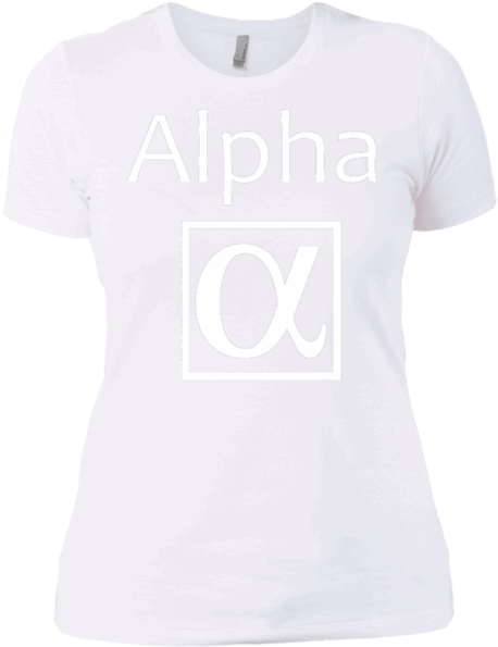 Alpha Greek Symbol Tee Shirt - Active Shirt (600x600), Png Download